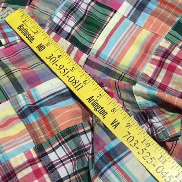 LL Bean Madras Plaid Bermuda Shorts - Size 6 - Picture 8 of 8